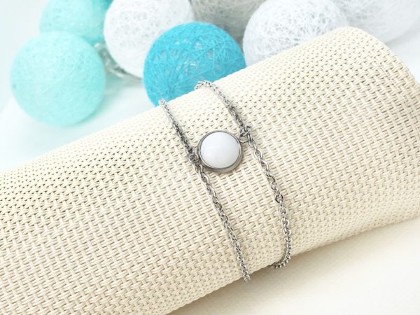 Muttermilchschmuck, Armband Armkettchen aus Muttermilch, Schmuck aus Muttermilch von Mom-Moments