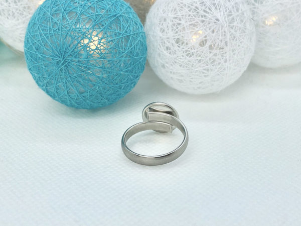 Mom-Moments Muttermilchschmuck, Ring aus Muttermilch, Edelstahlschmuck, Schmuck aus Muttermilch