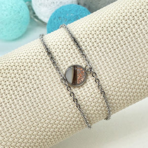 Muttermilchschmuck, Armband Armkettchen aus Muttermilch, Schmuck aus Muttermilch von Mom-Moments