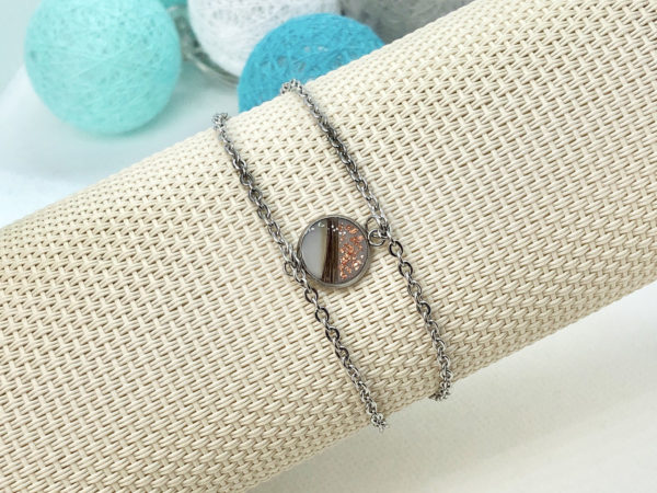 Muttermilchschmuck, Armband Armkettchen aus Muttermilch, Schmuck aus Muttermilch von Mom-Moments